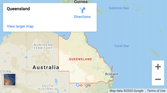 Queensland-Map